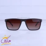 عینک آفتابی مردانه پورشه قهوه ای مات P8651/1