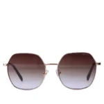 عینک آفتابی پرادا زنانه فریم فلزی گرد طلایی PR 59Z/1