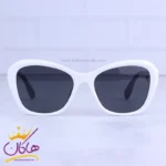 عینک آفتابی پرادا زنانه فریم سفید پروانه ای 8891/1