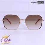 عینک پرادا هندسی قهوه ای کد PR 52