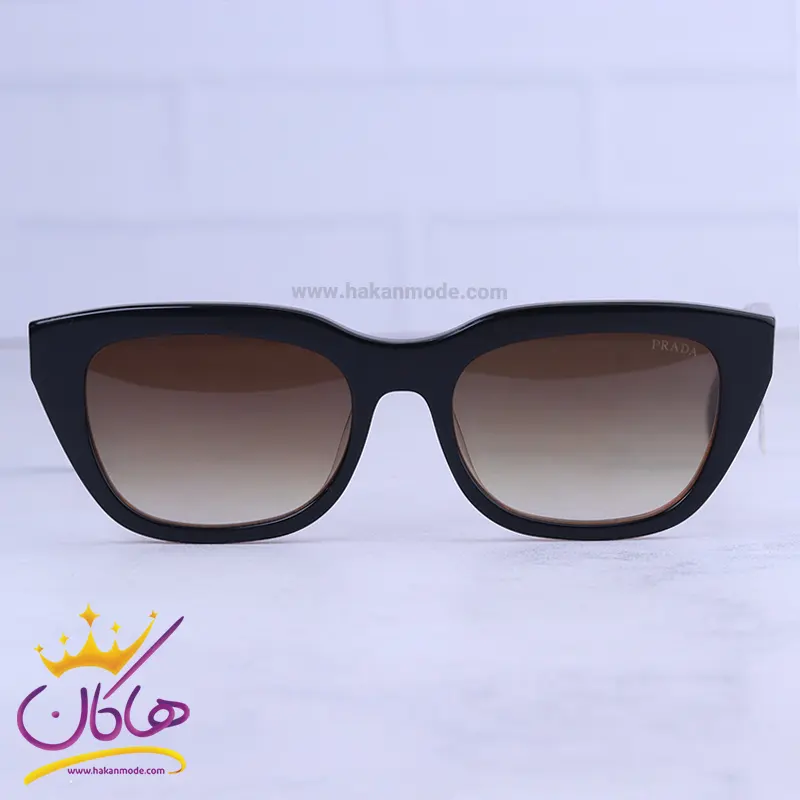 عینک آفتابی پرادا زنانه فریم قهوه ای استیت PRA06V/2 عینک آفتابی پرادا زنانه فریم قهوه ای استیت PRA06V/2 - Image 1