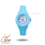 ساعت عقربه ای پسرانه کیو اند کیو بند رابر آبی AV26A-006VY
