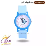 ساعت کیو اند کیو پسرانه سیلیکونی آبی طرح لاک پشت V23A011VY