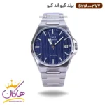 ساعت کیو اند کیو مردانه فلزی صفحه سورمه ای S21A-003VY