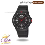 ساعت پسرانه کیو اند کیو تمام مشکی V02A-013VY