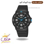 ساعت پسرانه کیو اند کیو تمام مشکی V02A-014VY