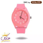 ساعت دخترانه کیو اند کیو صورتی V12A-003VY