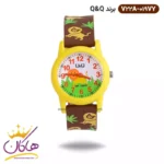ساعت پسرانه کیو اند کیو طرح شیر V22A-019VY