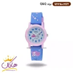 ساعت کیو اند کیو دخترانه سیلیکونی طرح پری دریایی V23A019VY