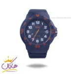 ساعت مچی پسرانه کیو اند کیو بند رابر سرمه ای VR18J012Y