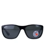 عینک آفتابی ری بن فریم مشکی مستطیلی پلاریزه RB 4307/1