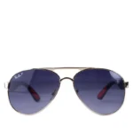 عینک آفتابی ری بن فراری فریم طلایی پلاریزه RB 43888/2