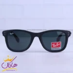 عینک آفتابی ری بن فریم مستطیل مشکی پلاریزه P3311/1