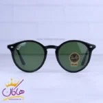 عینک آفتابی ریبن فریم گرد شیشه سبز RB 2180/1