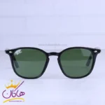 عینک آفتابی مردانه ری بن فریم ویفرر شیشه سبز RB 4258-F/1