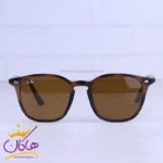 عینک آفتابی مردانه ری بن فریم ویفرر قهوه ای RB 4258-F/2