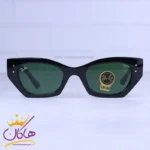 عینک آفتابی ریبن فریم مشکی شیشه سبز RB 4430/3