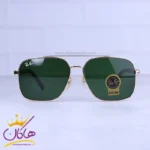 عینک آفتابی ری بن مردانه فلزی طلایی خلبانی RB 5223/1