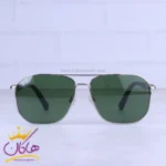 عینک آفتابی ری بن مردانه نقره ای شیشه سبز RB 5708/1
