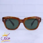 عینک آفتابی ری بن زنانه فریم قهوه ای RB 2186/4