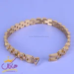 دستبند مردانه رولکس باریک طلایی st 41071