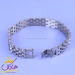 دستبند مردانه رولکس نقره ای st 41096