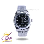 ساعت مردانه رولکس فلزی نقره ای دیت جاست 4043/49