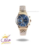 ساعت مچی رومانسون زنانه فلزی طلایی صفحه آبی 9766/4