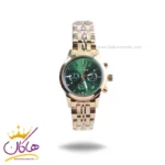 ساعت مچی رومانسون زنانه فلزی طلایی صفحه سبز 030/8