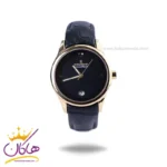 ساعت مچی عقربه ای رومانسون زنانه بند چرم مشکی L 2094/1/1