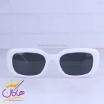 عینک آفتابی زنانه سنت لورنت فریم مستطیل سفید SLM 130/1