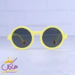 عینک آفتابی سانتیاگو بچگانه فریم گرد زرد 6060/1
