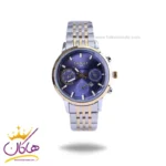 ساعت مچی سیکو زنانه فلزی نقره ای طلایی صفحه سورمه ای 4200/4