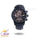 ساعت مچی سیکو مردانه بند چرم مشکی کرنوگراف G9233/18