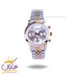 ساعت عقربه ای سیکو زنانه فلزی نقره ای رزگلد صفحه سفید L22053/2
