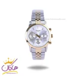 ساعت عقربه ای سیکو زنانه فلزی نقره ای طلایی صفحه سفید L22053/4