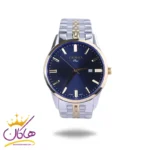 ساعت مچی سیکو مردانه فلزی نقره ای طلایی صفحه آبی G31622/8