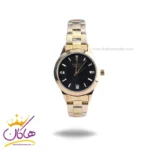 ساعت مچی زنانه سیکو فلزی طلایی صفحه مشکی GN 059/12