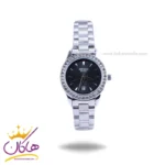 ساعت زنانه سیکو فلزی نقره ای صفحه مشکی GN 059/17