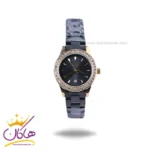 ساعت مچی سیکو زنانه فلزی مشکی قاب نگین دار GN 059/19