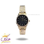 ساعت مچی سیکو زنانه فلزی طلایی صفحه مشکی GN 059/38