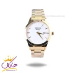 ساعت مچی سیکو مردانه فلزی طلایی صفحه سفید OS 9/14