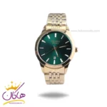 ساعت مچی فلزی سیکو طلایی صفحه سبز مردانه OS 9/22