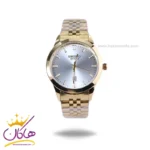 ساعت مچی سیکو فلزی طلایی صفحه سفید مردانه OS 9/26