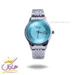 ساعت مچی سیکو مردانه فلزی نقره ای صفحه تیفانی OS 9/38