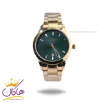 ساعت سیکو مردانه فلزی طلایی صفحه سبز OS 9/43