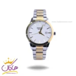 ساعت عقربه ای سیکو مردانه فلزی نقره ای طلایی OS 9/47