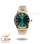 ساعت مچی سیکو مردانه فلزی طلایی صفحه سبز OS 9/62