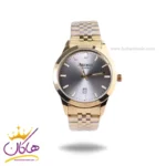 ساعت مچی سیکو مردانه فلزی طلایی صفحه بژ OS 9/63