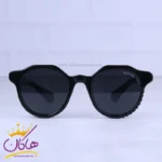 عینک آفتابی سپوری زنانه فریم گرد مشکی استیت 58884/1